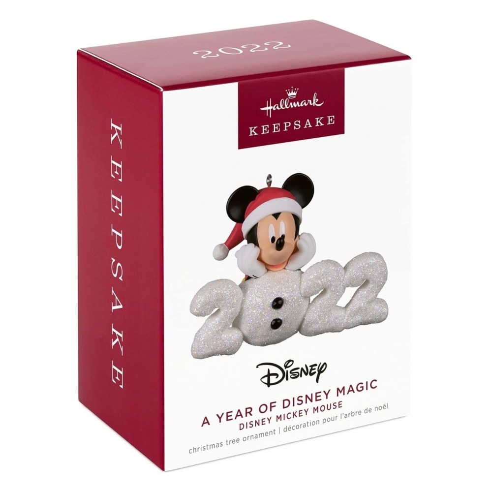 Hallmark Keepsake 2022 Disney Mickey Mouse A Year of Disney Magic Ornament NEW